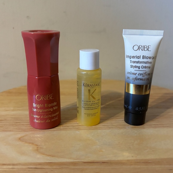 Lot of 3 (three) Oribe and Kerastase hair products deluxe mini trial sizes NEW - Picture 1 of 10